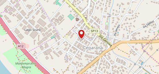 Punto D Incontro Ceparana auf Karte