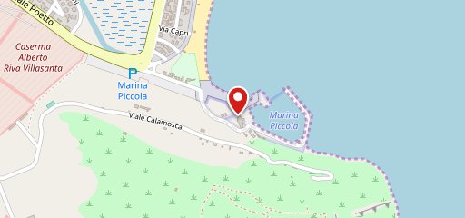 Punto Ristoro Snack Bar Ycc Marina Piccola sulla mappa