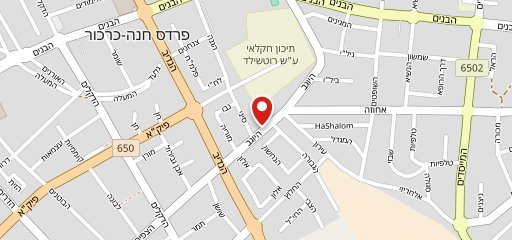 קפה הצבי sur la carte