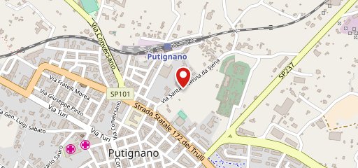 Quadro Putignano sulla mappa