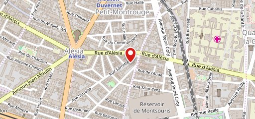 Restaurant Quai 14 sur la carte