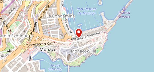 Quai des Artistes sur la carte