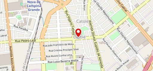 Quali Sabor Campina Grande PB no mapa