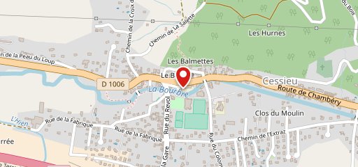 Quartier des Délices sur la carte