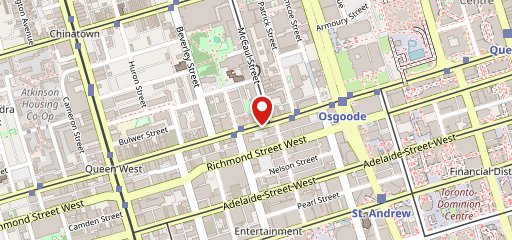 Queen Street Warehouse sur la carte