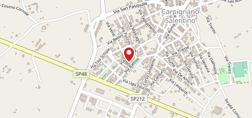 Queen's caffe sulla mappa