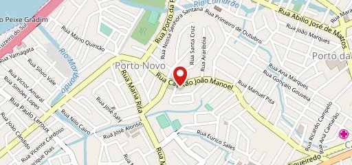 Queiroz Pizzaria no mapa