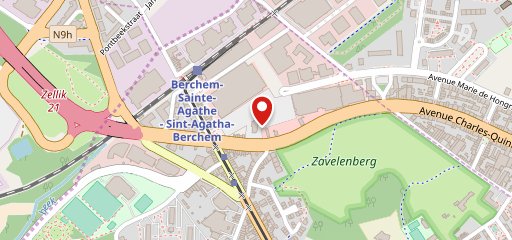 Quick Berchem Sainte-Agathe sur la carte