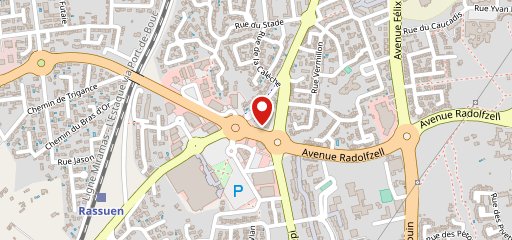 Quick Istres sur la carte