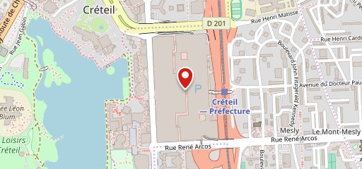 Quick Créteil Soleil sur la carte