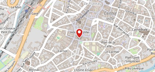 Quick Poitiers CV sur la carte