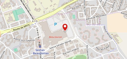 Quick Beausevran sur la carte