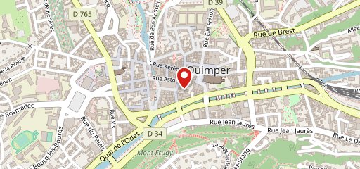 Quimper Pizz sur la carte