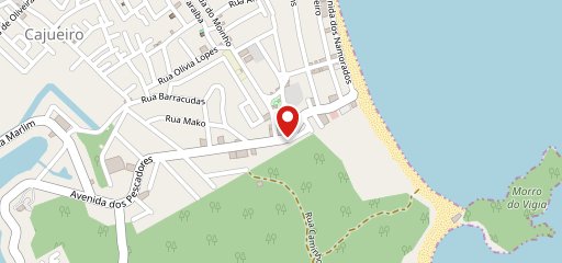 Quintal da Praia no mapa