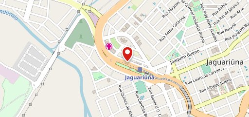 Quiosque Chopp Brahma Hotel Jaguary no mapa