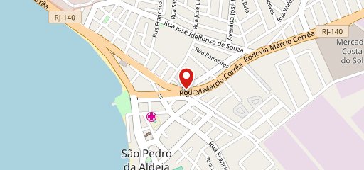 Quiosque da Peixaria no mapa