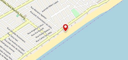 Quiosque Escritório na Praia no mapa