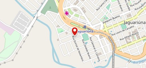 Quiosque Guarujá no mapa