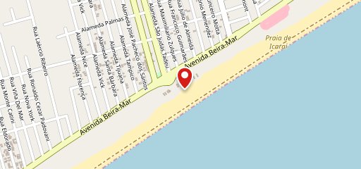 Quiosque Mare Alta Beach no mapa
