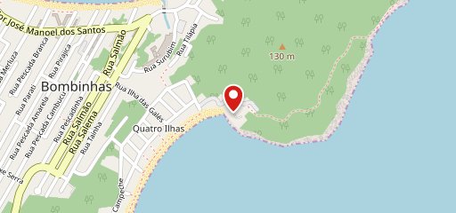 Quiosque Praia de Fora no mapa