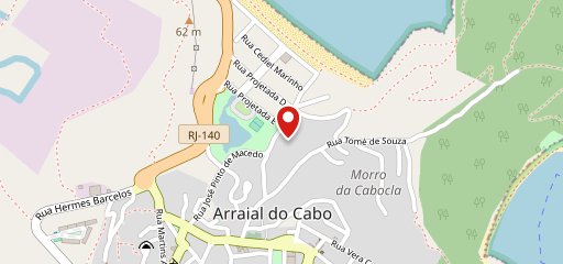 Padaria Da Prainha no mapa