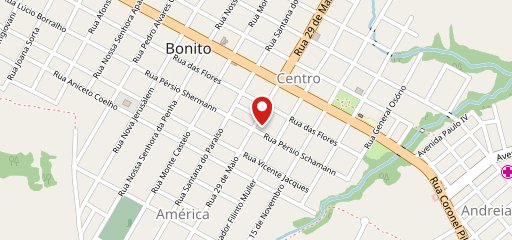 Quitanda Bonito no mapa