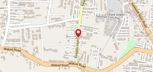 radha krushna pavbhaji & snacks center on map