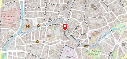 Bistrò Padova sulla mappa