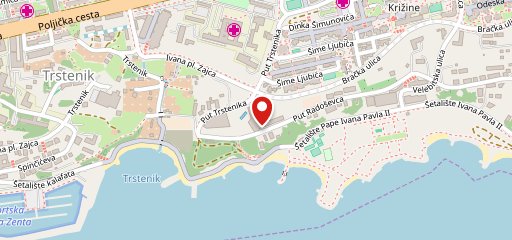 Radisson Blu Resort & Spa, Split sulla mappa