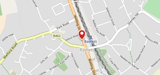 Cafe Radlett. on map