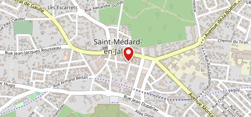 Restaurant Ragazzi da Peppone Saint Médard en Jalles sur la carte