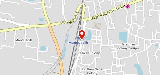 Rail Coach Restaurant Banaras Railway Station on map