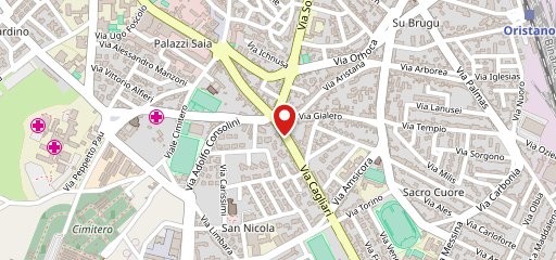 Ràis Ristorante Pizzeria - Oristano sulla mappa