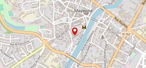 Restaurant Mayenne Rajasthan sur la carte