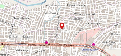 Ramadevi Curry point and mess on map
