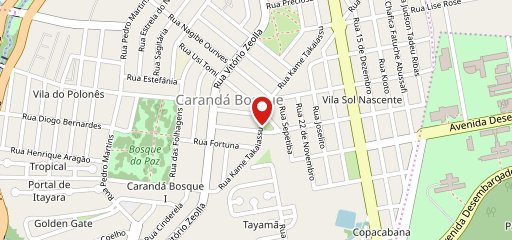 Ramita Cafés no mapa