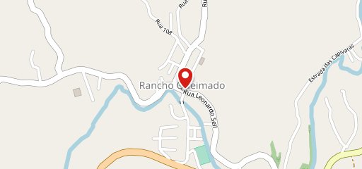 Rancho Bistrô no mapa