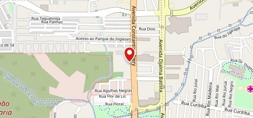 Rancho Búfalo no mapa