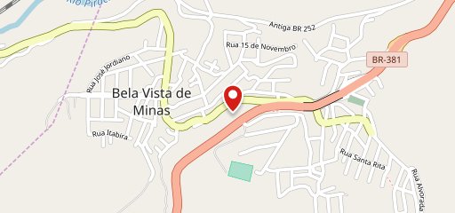 Rapidin Lanches Bela Vista de Minas no mapa