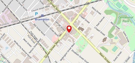 RAPiZZA Downtown Brampton sur la carte