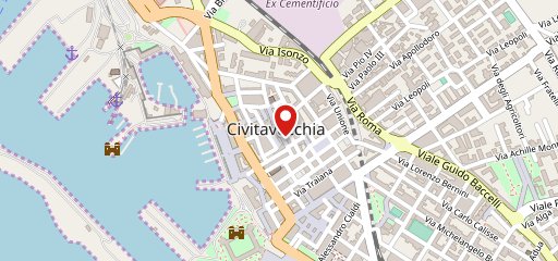 Rapsodia Ristorante Civitavecchia sulla mappa