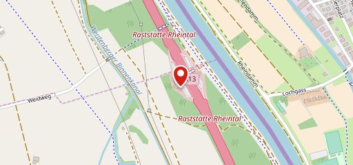 Rest Station Rheintal West Restaurant sulla mappa