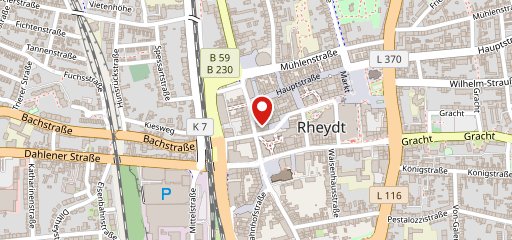 Ratna Restaurant Mönchengladbach sur la carte