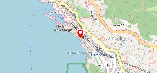 Ravatti Camogli sulla mappa