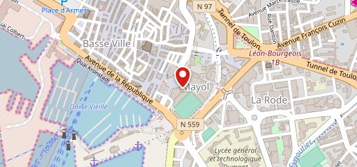 RCT Café Mayol sur la carte