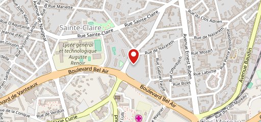 Boulangerie Rebeyrole sur la carte