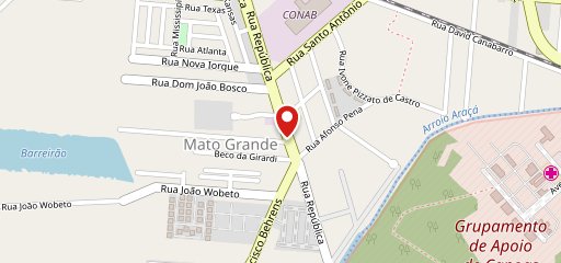 Recanto do Ganso no mapa