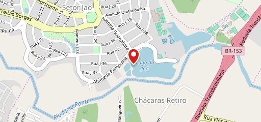 Recanto Jaó Pesca Bar e Restaurante no mapa