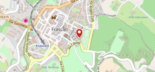 Red Fox Frascati sulla mappa