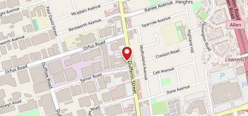 Red Lobster - Toronto - Dufferin St. sur la carte